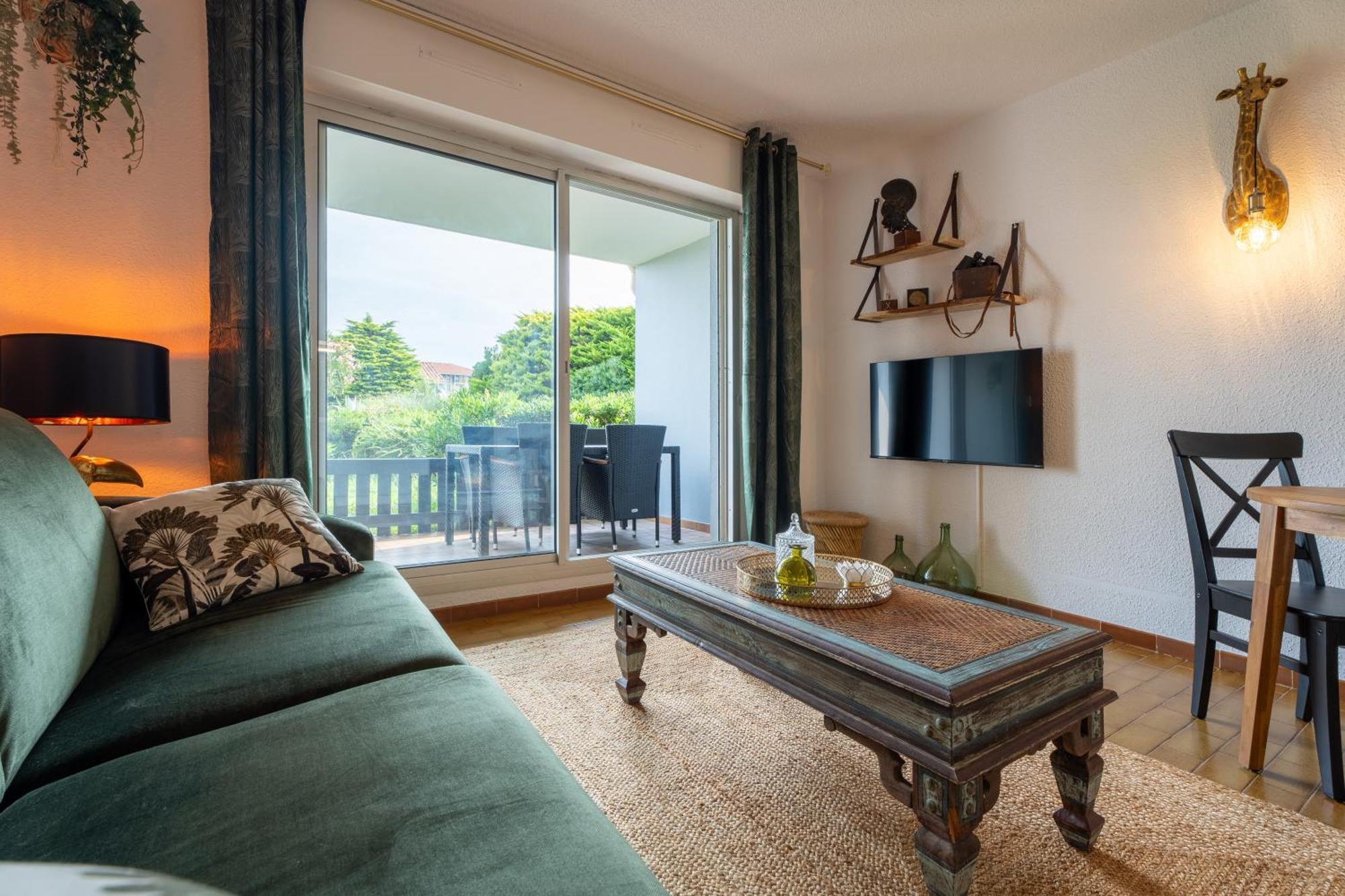 Studio Plage De Capbreton Avec Terrasse Экстерьер фото